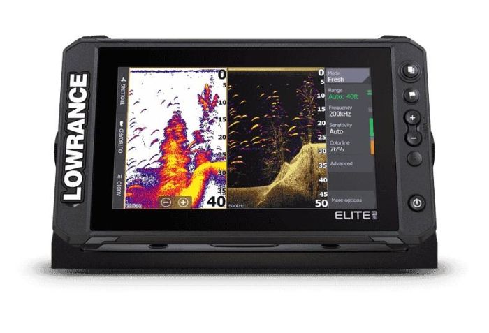 USED Lowrance Elite FS 9 w/ Active Imaging 3-in-1 Transducer