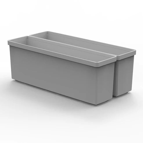 2 Customizable 1x4D (Deep) Bins