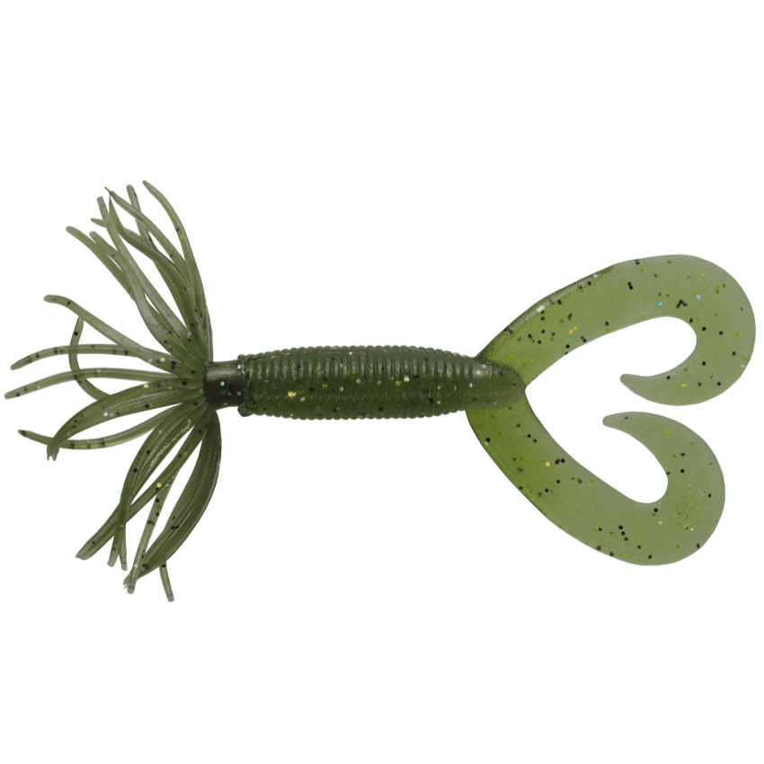 2.5" DOUBLE TAIL HULA GRUB