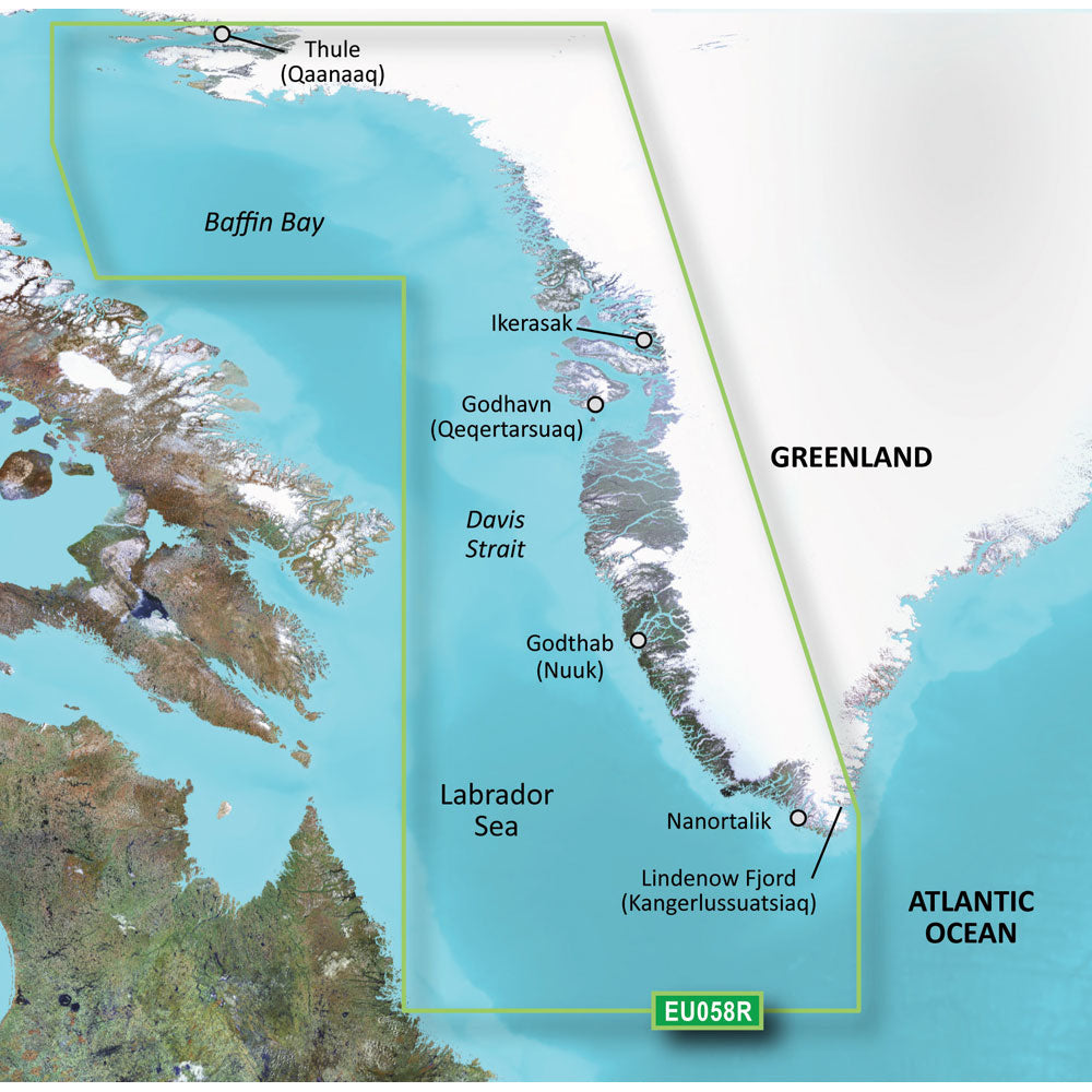 Garmin BlueChart g3 HD - HEU064R - Greenland - microSD/SD [010-C1001-20]