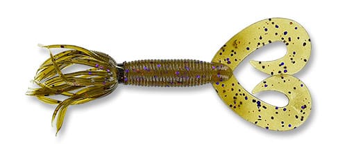 2.5" DOUBLE TAIL HULA GRUB