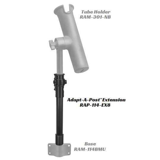 RAM Mount Adapt-a-Post 11" Extension Pole [RAP-114-EX8]