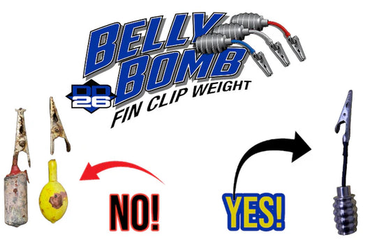 Belly Bomb Fin Clip Weight