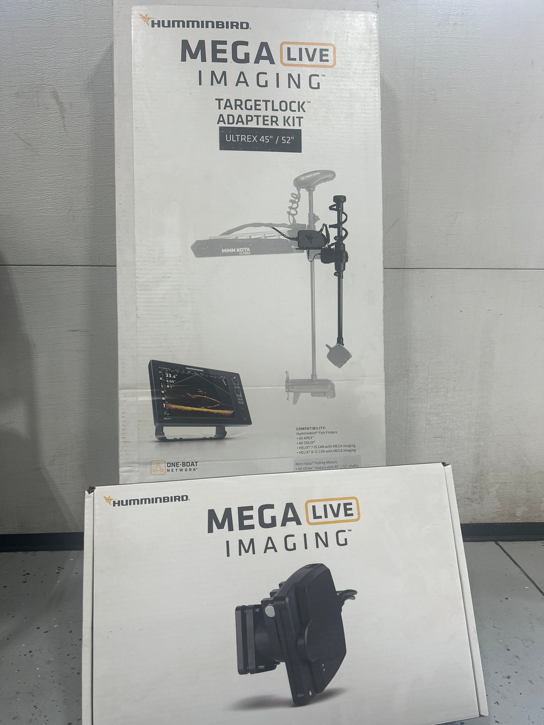 USED Humminbird Mega Live with TargetLock