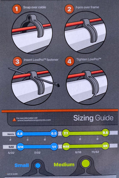 DD26 Fishing Flexroute Cable Clamp Kit