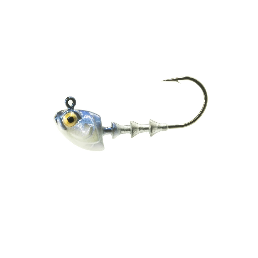 Finesse Swimbait Jigheads - 3/8oz - 2/0 - Baby Shad