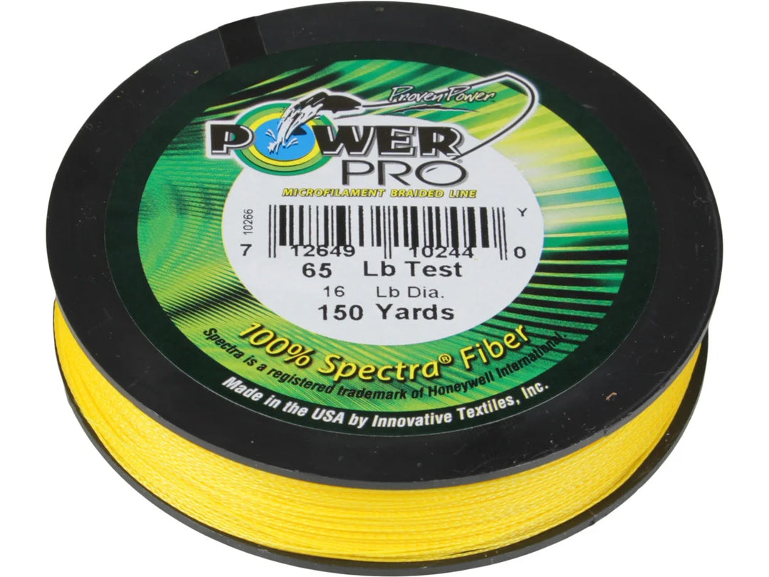 POWERPRO 10LB. X 150 YD.YELLOW